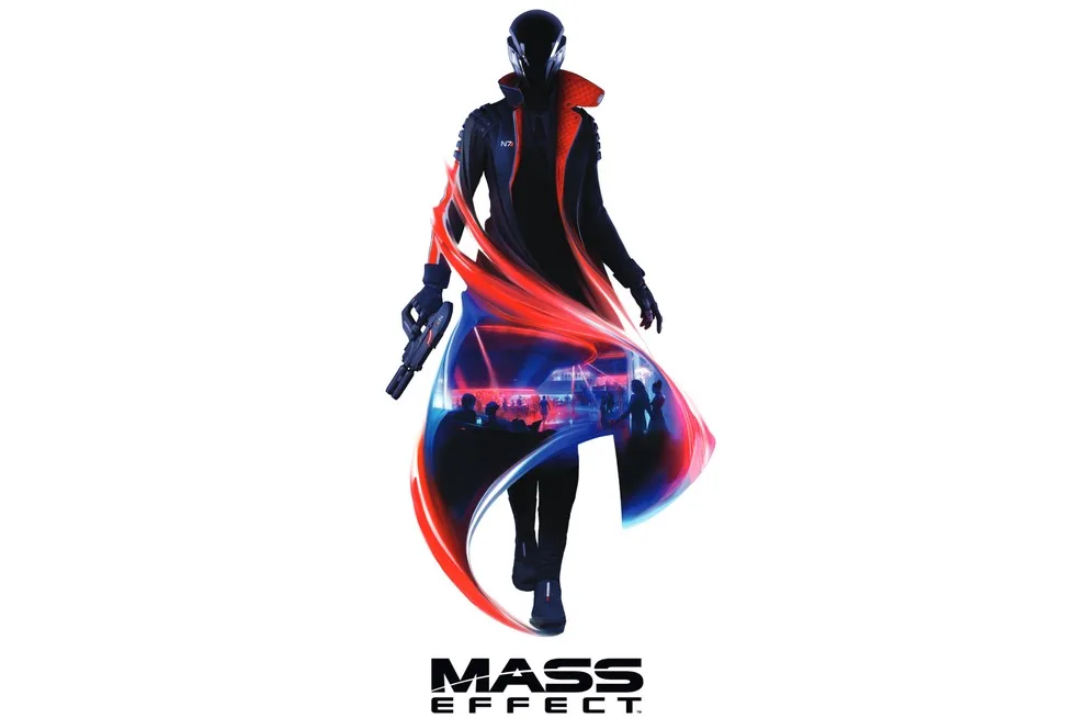 Imagem promocional do novo Mass Effect, jogo estava em desenvolvimento até o fechamento do estúdio.
